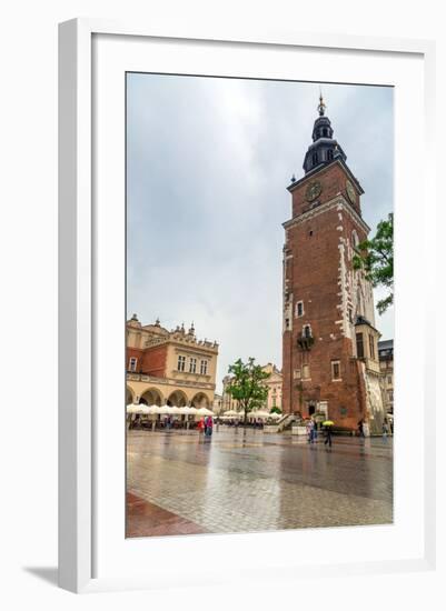 Main Square of the Old Town in Cracow, Poland-Patryk Kosmider-Framed Photographic Print