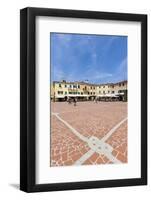 Main square of the old town, Porto Azzurro, Elba Island, Livorno Province, Tuscany, Italy, Europe-Roberto Moiola-Framed Photographic Print