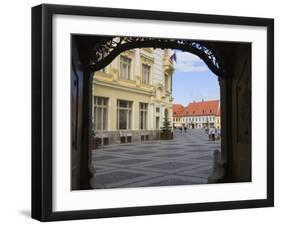 Main Square, Sibiu, Romania-Keren Su-Framed Photographic Print