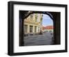 Main Square, Sibiu, Romania-Keren Su-Framed Photographic Print