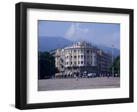 Main Square, Skopje, Macedonia-David Lomax-Framed Photographic Print