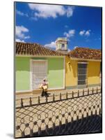 Main Square, Trinidad, Sancti Spirtus Region, Cuba-J P De Manne-Mounted Photographic Print