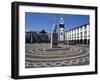 Main Square with Cabral Statue, Ponta Delgada, Sao Miguel Island, Azores, Portugal, Atlantic-Ken Gillham-Framed Photographic Print