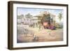 Main St. Melodrama-John Bradley-Framed Giclee Print