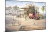 Main St. Melodrama-John Bradley-Mounted Giclee Print