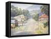 Main St. Paterson-John Bradley-Framed Stretched Canvas