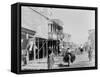 Main St., Port-Au-Prince, Hayti, W.I.-null-Framed Stretched Canvas