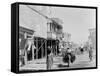 Main St., Port-Au-Prince, Hayti, W.I.-null-Framed Stretched Canvas