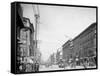 Main St., Worcester, Mass.-null-Framed Stretched Canvas