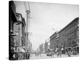 Main St., Worcester, Mass.-null-Stretched Canvas