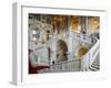 Main Staircase at the Winter Palace. St. Petersburg, Russia, Europe-Yadid Levy-Framed Photographic Print