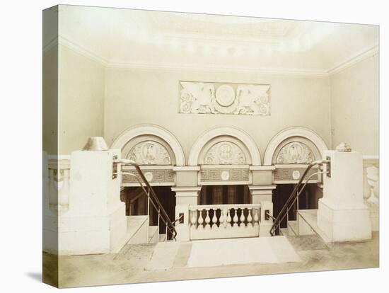 Main Staircase, House of the Association of Literature and Arts, Russia, 1900s-null-Stretched Canvas