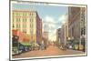 Main Street, Akron, Ohio-null-Mounted Art Print