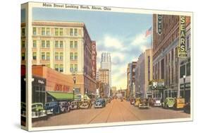 Main Street, Akron, Ohio-null-Stretched Canvas