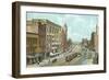 Main Street, Akron, Ohio-null-Framed Art Print