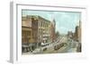 Main Street, Akron, Ohio-null-Framed Art Print