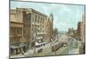 Main Street, Akron, Ohio-null-Mounted Art Print