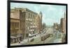 Main Street, Akron, Ohio-null-Framed Art Print