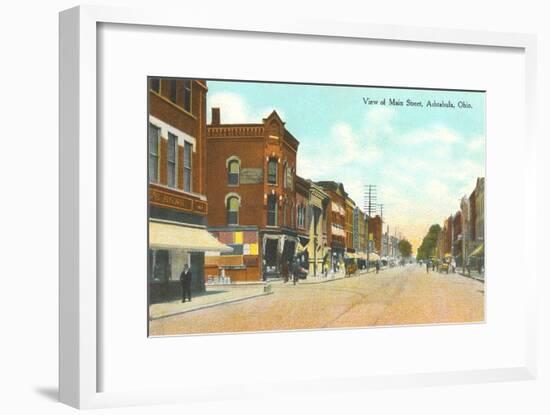 Main Street, Ashtabula, Ohio-null-Framed Art Print