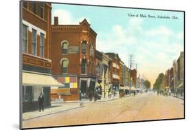 Main Street, Ashtabula, Ohio-null-Mounted Art Print