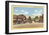 Main Street, Black Mountain, North Carolina-null-Framed Art Print