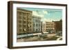 Main Street, Bloomington, Illinois-null-Framed Art Print