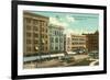 Main Street, Bloomington, Illinois-null-Framed Premium Giclee Print