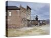 Main Street, Bodie State Historic Park, California, USA-null-Stretched Canvas