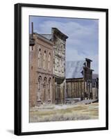 Main Street, Bodie State Historic Park, California, USA-null-Framed Photographic Print