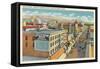 Main Street, Boise, Idaho-null-Framed Stretched Canvas