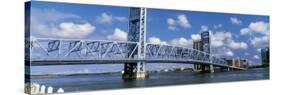 Main Street Bridge, Jacksonville, Florida, USA-null-Stretched Canvas