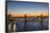 Main Street Bridge, St. Johns River. Jacksonville, Florida.-Richard & Susan Day-Framed Stretched Canvas