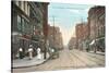 Main Street, Bridgeport, Connecticut-null-Stretched Canvas