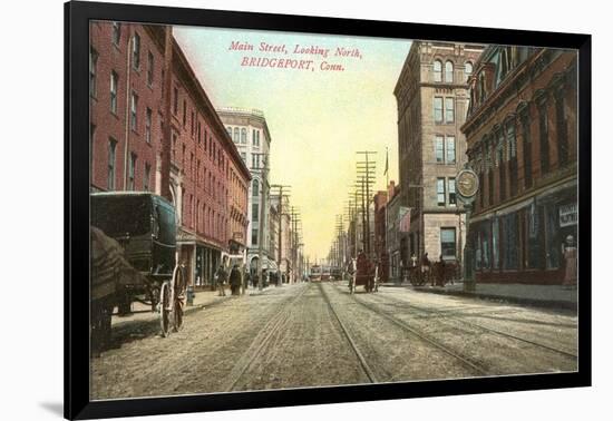 Main Street, Bridgeport, Connecticut-null-Framed Art Print