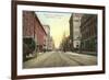 Main Street, Bridgeport, Connecticut-null-Framed Art Print