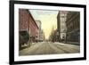 Main Street, Bridgeport, Connecticut-null-Framed Art Print