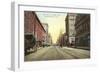 Main Street, Bridgeport, Connecticut-null-Framed Art Print