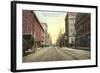 Main Street, Bridgeport, Connecticut-null-Framed Art Print