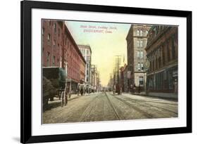 Main Street, Bridgeport, Connecticut-null-Framed Premium Giclee Print