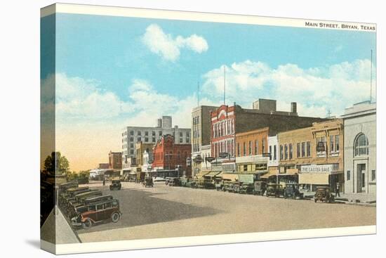 Main Street, Bryan, Texas-null-Stretched Canvas