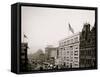 Main Street, Buffalo, N.Y.-null-Framed Stretched Canvas