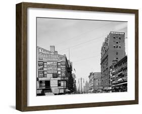 Main Street, Buffalo, N.Y.-null-Framed Photo