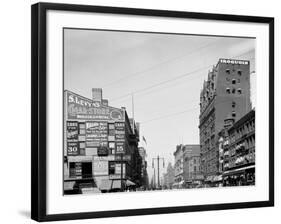 Main Street, Buffalo, N.Y.-null-Framed Photo