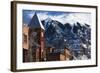 Main Street Buildings, Telluride, Colorado, USA-Walter Bibikow-Framed Photographic Print