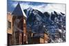 Main Street Buildings, Telluride, Colorado, USA-Walter Bibikow-Mounted Photographic Print