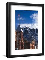 Main Street Buildings, Telluride, Colorado, USA-Walter Bibikow-Framed Photographic Print