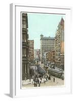 Main Street, Cincinnati-null-Framed Art Print