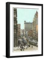 Main Street, Cincinnati-null-Framed Art Print