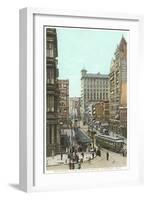 Main Street, Cincinnati-null-Framed Art Print