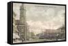 Main Street, City Hall, Delaware, Ohio-null-Framed Stretched Canvas